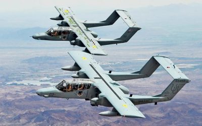 Blue Air Training Acquires Legendary OV-10D+ Broncos to support JTAC training missions