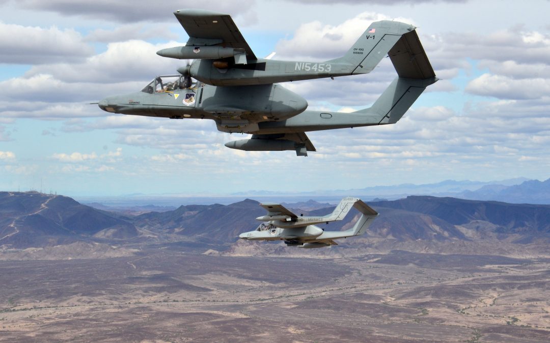 Warbird News: Blue Air Training Acquires Seven OV-10 Broncos