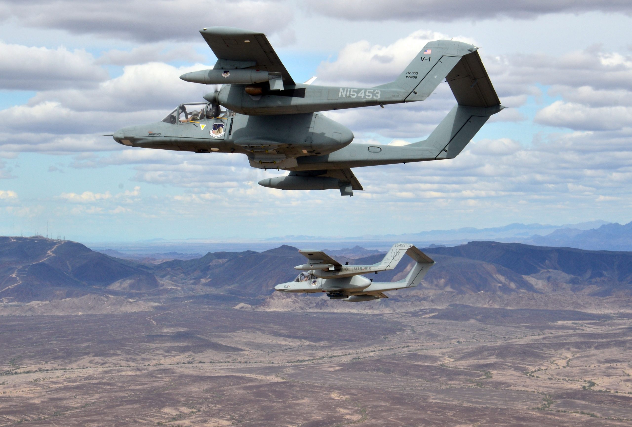 Ov 10 Bronco Blue Air Training